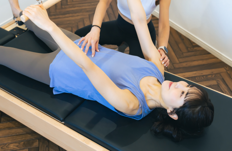 サービス利用者の施術の様子